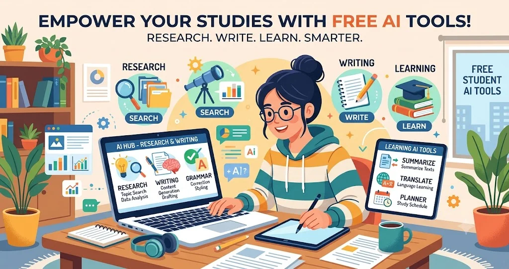 Best Free AI Tools for Students in 2026: A Useful Guide