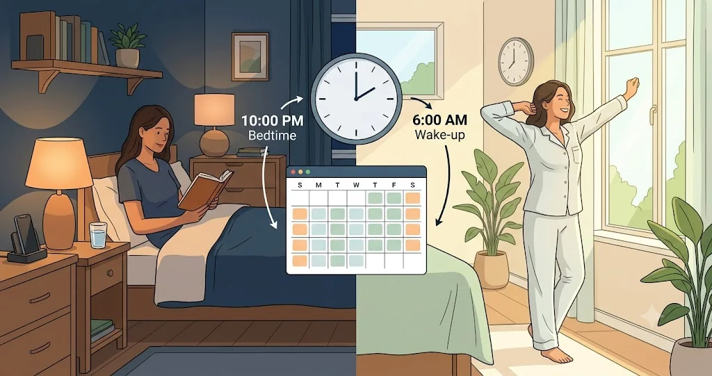 How a Consistent Sleep Schedule Supports Daily Energy